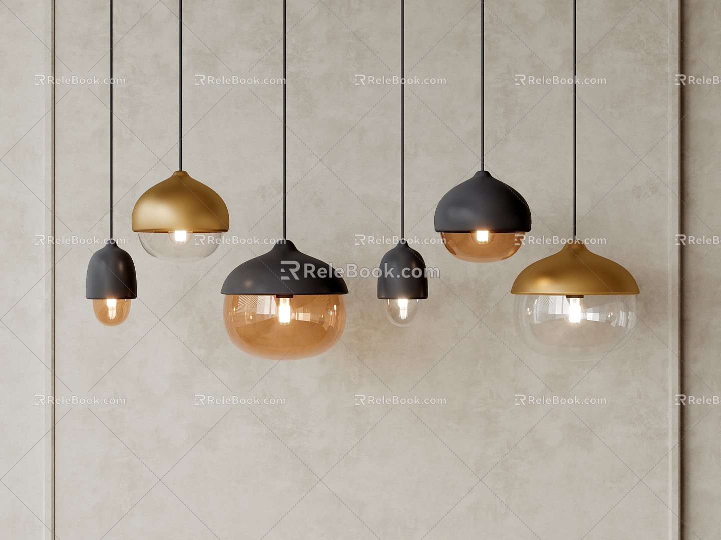 Pendant lamp model