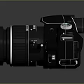 Sony Professional Digital Camera With Large Lens And Black Body Design
