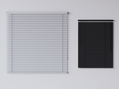 venetian blinds roller blinds pull blinds 3d model