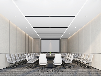 Modern Meeting Room Executive Meeting Room 3d model