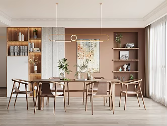 Modern Restaurant 3d model