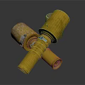 Golden Pipeline Equipment With Mesh Cover And Metal Connecting Components