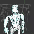 Organizational System For Robotic Mechanical Structure With Spring Chain And Components