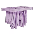 Light Colored Clothes on White Wall Mounted Hanger with Long Sleeve Tops and Pants