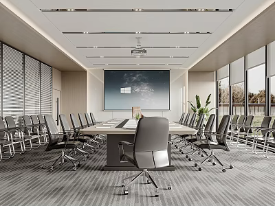 Conference Room 3d model