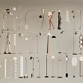 Modern floor lamp 3d model