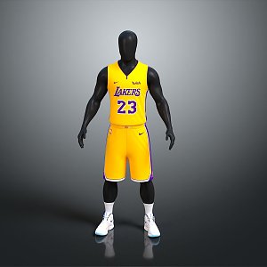 Tank Vest Basketball Vest Men Vest 3d model