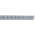 Decorative Plaster Corner Molding With Ornamental Groove Design For Interior Decoration