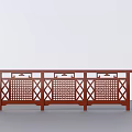 3D Model of Guardrail 3d model