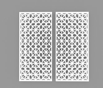 Partition Perforated Plate Chinese-style Hollow Flower Window Pierced Window Pane Lattice Hotel Partition New Chinese-style Hollow Window Hollow Carved Chinese-style Partition 3d model