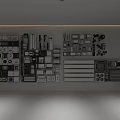 Various Types Of Modern Air Conditioner Vents And Control Panels