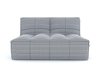 Modern Lazy Sofa Double Sofa 3d model