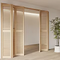 Folding door 3d model