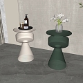 Modern round several sides several 3d model