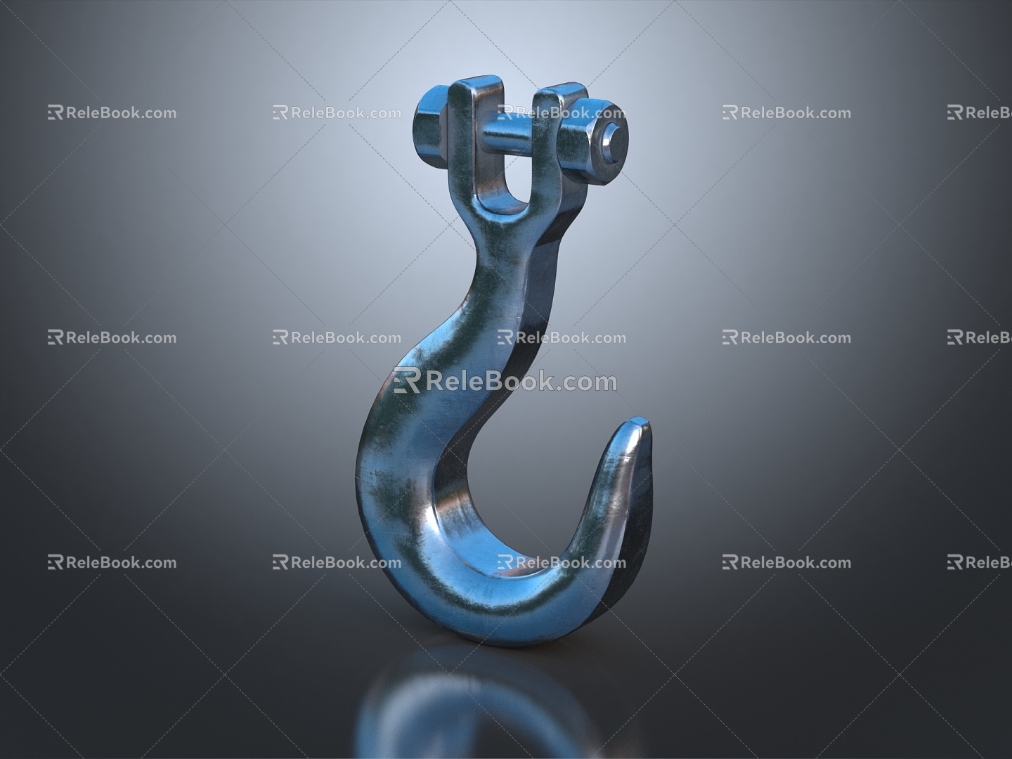 Modern Hook Metal Hook Hook Mechanical Hook 3d model