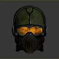 Sci-Fi Helmet Alien Helmet High Tech Helmet Game Helmet 3d model