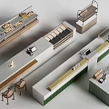 Various Modern Bar Counter Design Ideas With Stools Storage And Lighting