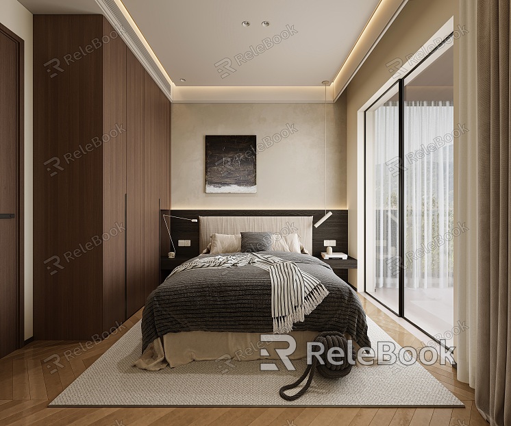 Middle Style Bedroom model