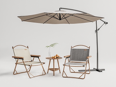 Modern Outdoor Dining Table and Chair model