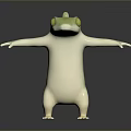 Frog Poison Frog Game Frog Reptile Cold Blooded Animal Reptile 3d model