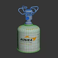 KOVEA Portable Gas Stove Cylinder With Metal Burner For Outdoor Camping Use