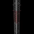 Industrial Equipment Tower Structure with High Strength Metal Framework Antennas and Sensors