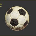 Soccer Ball Ball Sports Goods Sports Goods Realistic 3d model