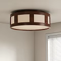 Modern Middle Aged Ceiling Lamp 3d model