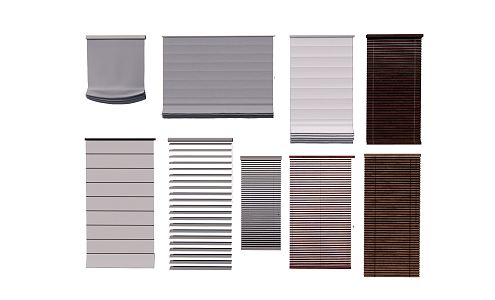 Modern venetian blinds 3d model