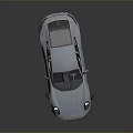 Blue Sports Car With Sleek Modern Design Black Wheels And Reflective Surface