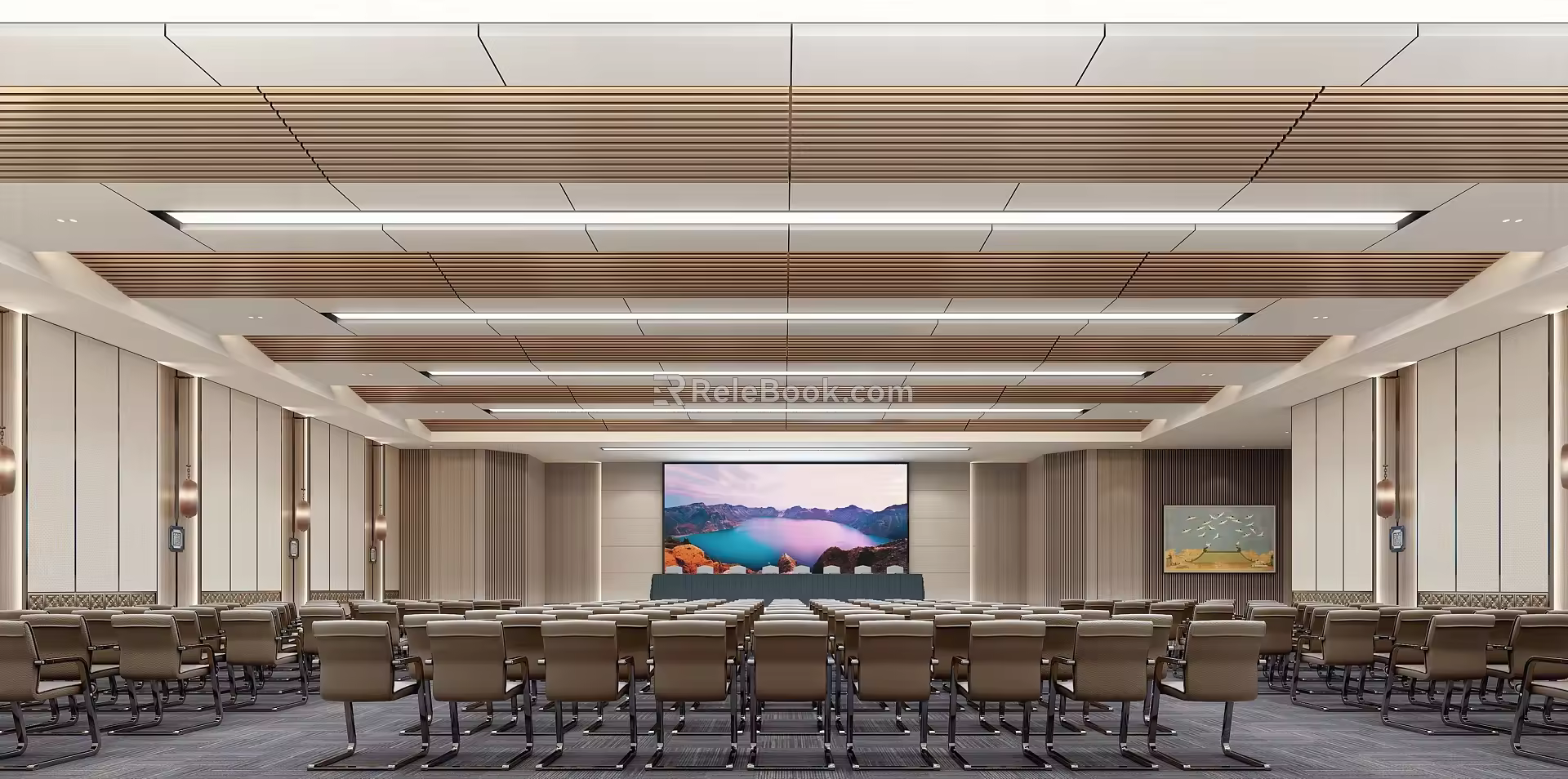 New Chinese Lecture Hall 3d model