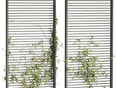 Modern Vine Ivy Plant 3d model