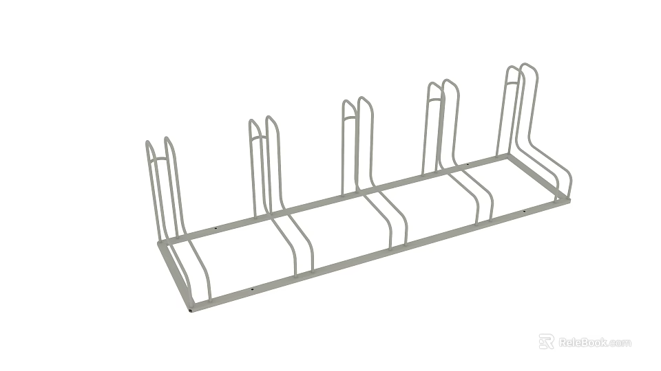 Commercial Storage Rack With Multiple Divided Sections For Business Organization And Office Use 3d model 