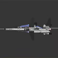 Electric Toy Fighter Jet Model With Building Blocks Detailed Design And Light Effects