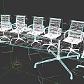 Modern Conference Room Interior With Glass Table Black Chairs And Laptop