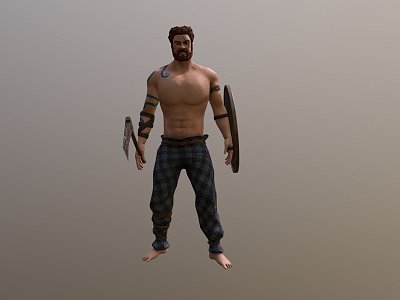 Celtic Warrior model