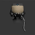 Sci-Fi Helmet Alien Helmet High Tech Helmet Game Helmet 3d model