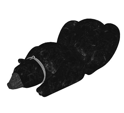 Modern Recliner Big Bear Dog Imperial Concubine Recliner Sofa 3d model