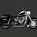 Motorcycle Two-wheeled Motorcycle Cross-country Motorcycle Road Race Motorcycle Motor Vehicle Transport 3d model