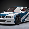 BMW Car Car Car Car Racing sports car Old Car Motor Vehicle Vehicle Tire 3d model