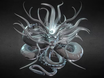 Modern Dragon (ID:ggajh048630)