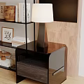 Modern table lamp table lamp floor lamp side table lamp 3d model