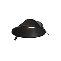 Modern Black Downlight Spotlight with Adjustable Design for Home Ceiling Lighting 3d model