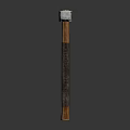 Rustic Handcrafted Axe With Metal Head And Wooden Handle Design