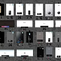 Different Types of Home Water Heaters as Daily Use Electrical Appliances with Modern Designs