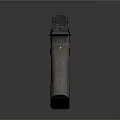 High Quality Black Tactical Pistol With Textured Grip And Modern Design Features