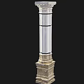 Roman Column European Column Column Column Style Column 3d model
