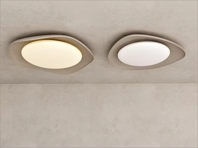 Irregular ceiling lamp 3d model