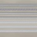 Various Decorative Gypsum Molding Designs for Interior Trim with Ornate Patterns and Styles