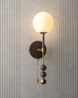 Modern wall lamp 3d model